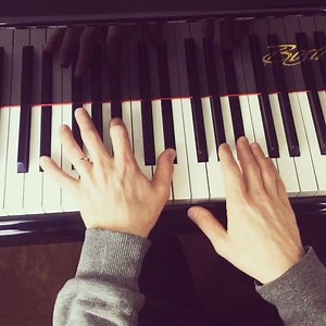 Here is White Lie on piano | The Lumineers