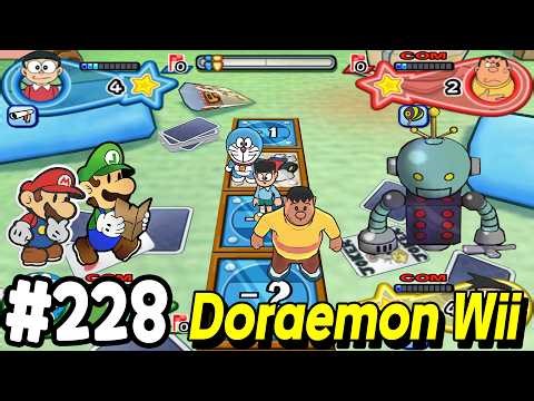 Doraemon Wii (ドラえもん Wii ) - Himitsu Dougu-ou Ketteisen! Walkthrough Part 228 Hard CPU | Alexgaming
