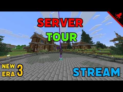 Minecraft: New Era SMP Stream # 13 - Server Tour