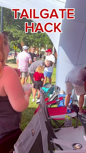 Major tailgate hack 🏈 #FlasKap #Tailgate | tailgate