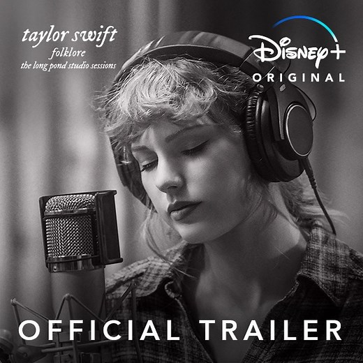 Tomorrow, start streaming folklore: the long pond studio sessions, an intimate concert of Taylor Swift’s record-breaking album, on #DisneyPlus. #folkloreOnDisneyPlus | Walt Disney Studios