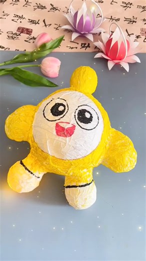 paper crafts creator on Instagram: "Balloon-Based Paper Mache Cute Animal Craft #papermachecraft #ballooncraft #cuteanimalfigures #diycrafts #handmadeanimals #kidscrafts #creativeart #balloonpapermache #funwithcrafts #animalfigures"