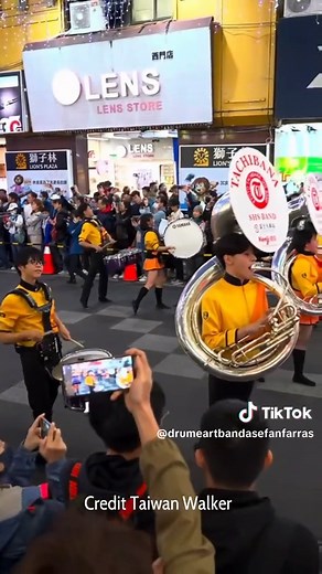 Kyoto Tachibana High School Marching Band Performance