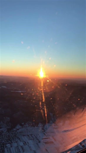 Glider Cockpit View Over Snow Covered Germany | Tow Plane Climb Experience