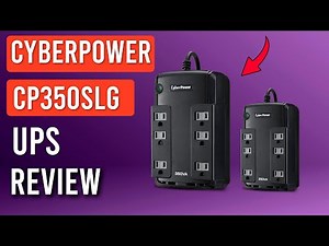 CyberPower CP350SLG Standby UPS System Review | Uninterrupted Power Protection!