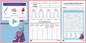 Year 4 Term 2B Week 6 Spelling Pack
