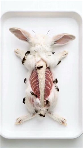 “Time-Lapse Rabbit Skeleton Cleaning | Osteology Lab Experiment”#Osteology #TimeLapse