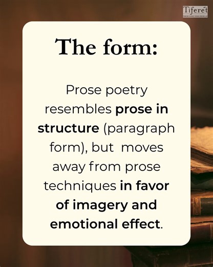 Prose poetry is a fabulous genre for poets who also love the visuals and grounded reality of prose. ✏️ Adele Kenny offers a great explanation in Tiferet’s latest Issue which you can read here: https://tiferetjournal.com/tiferet-journal-spring-summer-2025-issue/ #poetrymagazine | Tiferet Journal