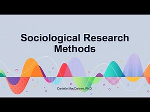 Research Methods in Sociology
