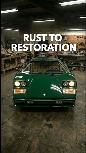 Lamborghini Countach Restoration #lamborghini