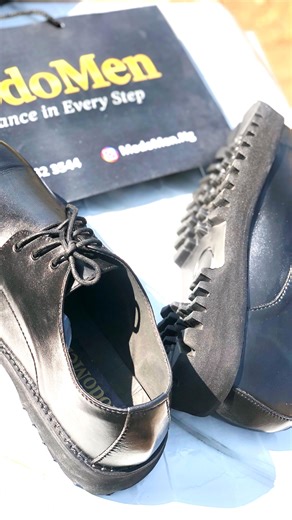 Built for men who move different. The ModoMen Chunk Sole Oxford — sturdy, stylish, and made to last. Bold. Sleek. Unapologetically premium. At ModoMen, we sell loafers, slides, half shoes for exotic men who dress to stand out. ✨ Tap into class. 🔎 See more timeless pieces on our IG ⏩️⏩️ Oxfords chunk-sole male footwear males men’s fashion Abuja men | ModoMen