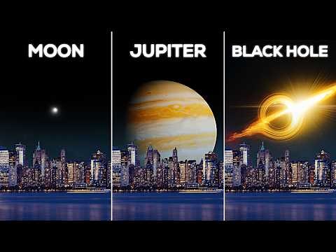 Replacing the Moon With Other Planets (Realistic Visualization)