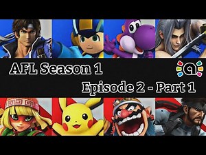 Amiibo Fighters League (AFL) - Season 2, Episode 2 Part 1 | Smash Ultimate