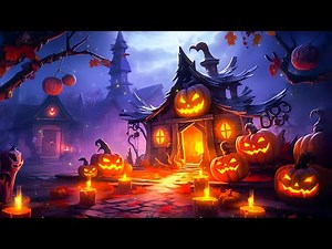 Creepy Halloween Ambience 🎃With Relaxing Halloween Music, Spooky Sounds, Halloween Background Music