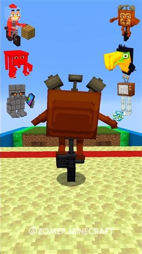 Minecraft Italian Brainrots INSANE JUMP CHALLENGE🤯 P.8 #kpop #minecraft