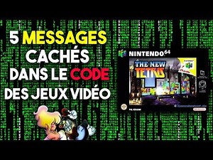 5 MESSAGES SECRETS CACHÉS DANS LE CODE DES JEUX VIDÉO!