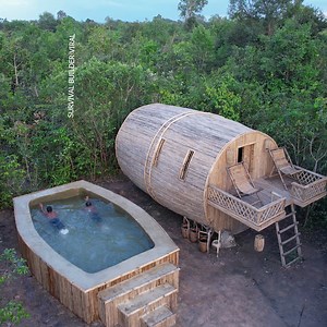 10M views · 2.3K reactions | How To Complete Crafting Swimming Pool | Survival Builder Viral | Facebook