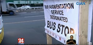 Transport officials ready bus stops along EDSA