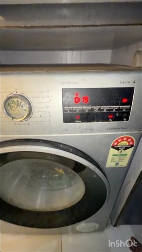 Bosch Washing Machine: कपड़े गीले निकल रहे हैं?not spine properly #ManojaToZ