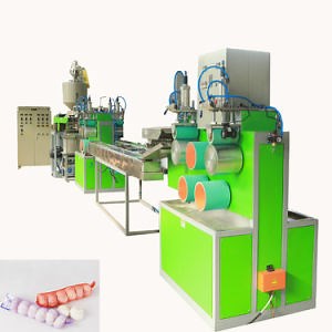 [Hot Item] Plastic Extruder Machine Single Screw/ Net Machine for Fruit and Bottle