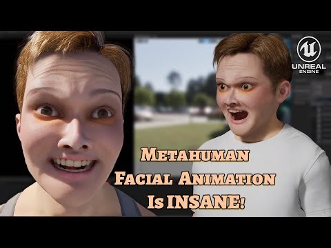 Creating Facial Animations in Unreal Engine with Metahuman Performance Editor