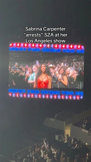168K views · 4.6K reactions | SZA made quite the impression at Sabrina Carpenter’s concert.  | E! News | Facebook