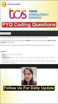 🔥 Coding Challenge #1 | Asked in TCS NQT | Solve Before Watching
