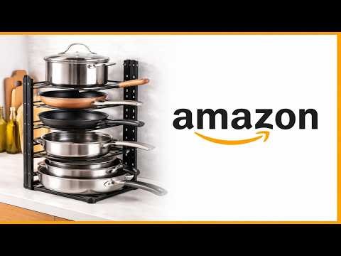 Top 5 Best Pots and Pans Organizer Rack 2026 | Space Saving Kitchen Storage Ideas