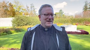 Friends, I am delighted to be standing in the rose garden of the Home of Franklin D. Roosevelt National Historic Site in New York. Behind me, you'll see the grave of Franklin Roosevelt and Eleanor Roosevelt—two of the most pivotal consequential players of the last century. Keep praying for us, and God bless you all. | Bishop Robert Barron