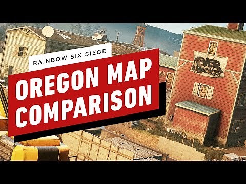 Rainbow Six Siege: Oregon Map Comparison
