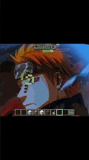 Minecraft building Naruto #minecraft #animals #viralvideo #tiktok