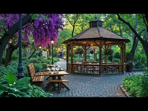 Cozy Spring Jazz Lounge ☕ Smooth Jazz Background Music for Work, Study & Relaxation