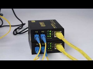 Fiber Media Converter：Muti mode Dual fiber