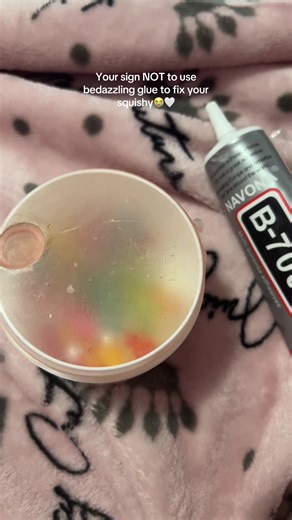 Why You Shouldn't Use Bedazzling Glue on Your Squishy