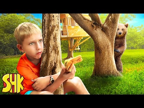 Convincing My Brother There's a PBJ Bear on our Family Adventure!