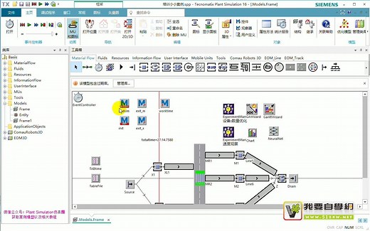plant simulation滑动小车案例解析