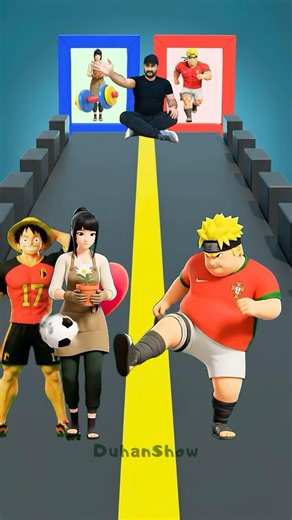 POV 💐 Naruto Uzumaki and Hinata in the Florist Run! 145% #animation