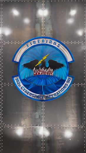 The 352d COS acts as the Air Forces Cyber execution arm for conducting global cyberspace operations, providing organic operations training, cyber capability development, operations testing, and range capabilities to drive readiness across the Cyber Mission Force. | Military Metal Art