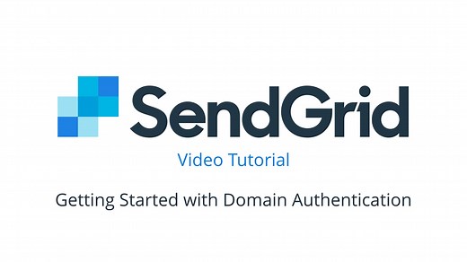 Getting Started with Domain Authentication