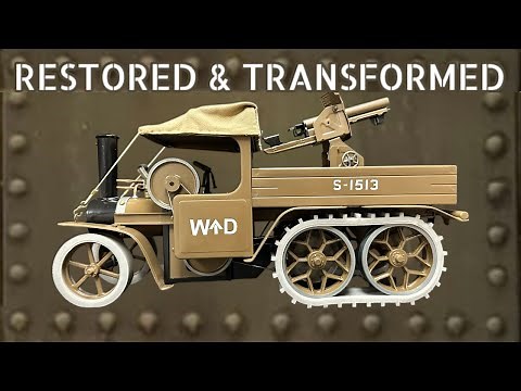 Mamod steam engine Restoration Magic: The Ultimate Transformation