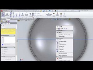 Solidworks: Shell Feature, Circular Pattern, and Extrude Cut.