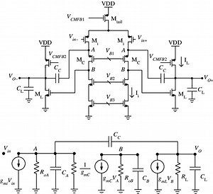 Tube cascode differential amplifier calculator