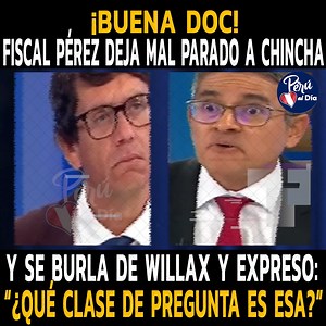 19K views · 715 reactions | Fiscal Pérez se bvrla de Willax tv y Expreso por el tema Gorriti | Noticias virales | Facebook