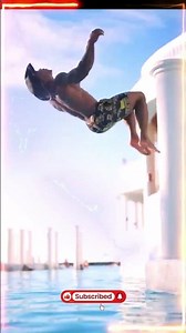 Insane Backflip Into Water! 🌊 Can You Do This?