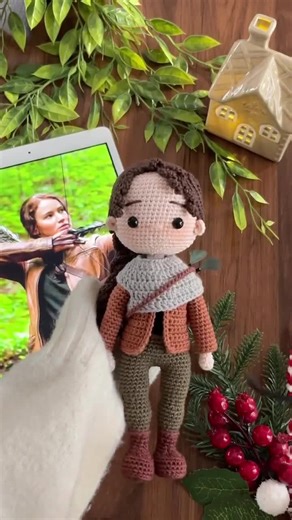 Katniss Everdeen/the Hunger Games Knitting Pattern - Etsy UK