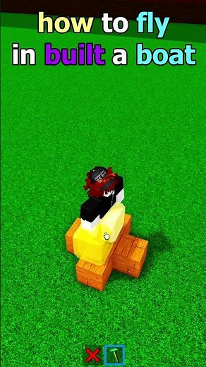 How to FLY in Build a Boat for Treasure in ROBLOX! #Roblox #BuildABoatForTreasure #Shorts