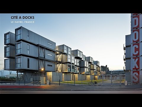Shipping Container Housing - Cité A Docks, Le Havre, France