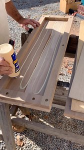 283K views · 4.5K reactions | Making 3” THICK white oak treads for the custom metal floating stairs at the pool house. Man, these treads turned out badass and I was able to save the client quite a bit of money by making our own on site. #stairs #treads #stairtreads #whiteoak #oak #wood #woodworking #finishcarpentry #oaktreads #stain #sanding #mademyown #savingmoney #clearcoat #custom #custommade #glue #titebond #woodglue #grkfasteners #cutdowncosts | wkdconstllc | Facebook
