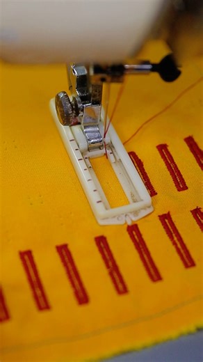 Sewing Buttonholes Smoothly Using a Special Machine. Watching the needle move slowly reminds us that beauty is built with focus and calm. #handmade #sewingprocess #tailor | Emeer Crafts