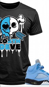 True blue Jordan matching shirts #fy
